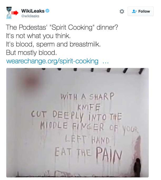 The-Podestas_-_Spirit-Cooking_-dinner--It_s-not-what-you-think.-It_s-blood_-sperm-and-breastmilk.-But-mostly-blood._grande.jpg