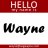 Wayne